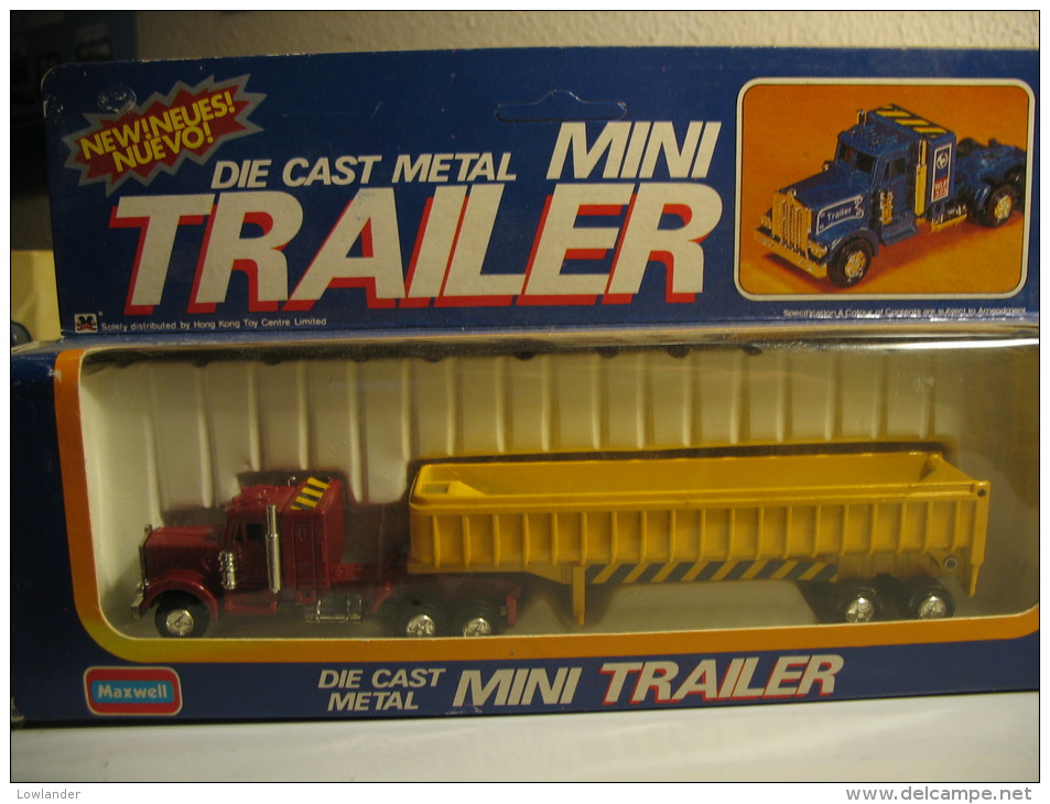 3 USA TRAILERS SCALE 1/128 - Trucks, Buses & Construction