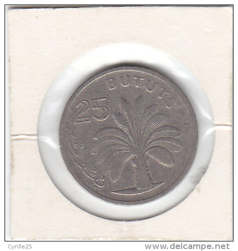 25 BUTUS 1971 - Gambia