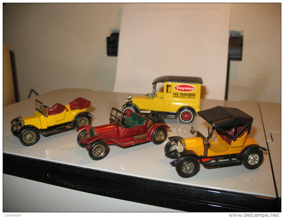 4 MATCHBOX YESTERYEAR MODELS - Matchbox