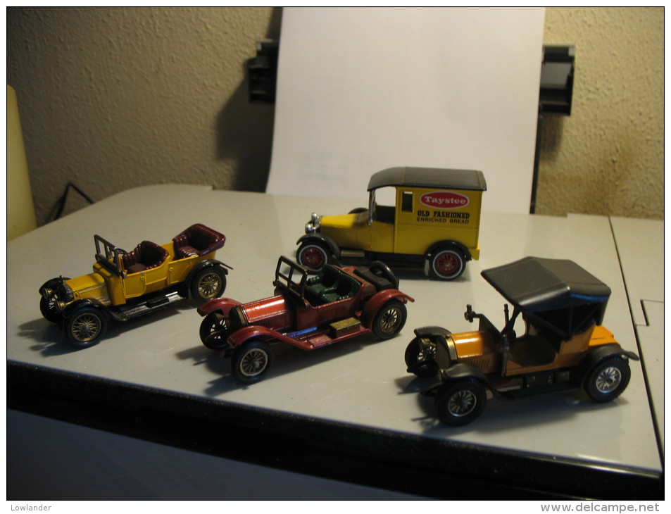 4 MATCHBOX YESTERYEAR MODELS - Matchbox