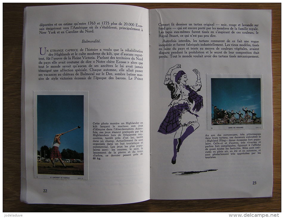 L ECOSSE Collection Le Monde Entier Album Chromos HUILES VANDEMOORTELE - Albums & Catalogues