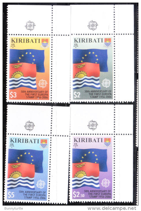 Kiribati 2006 Europa Stamps Flag 50th Anniversary MNH - Kiribati (1979-...)