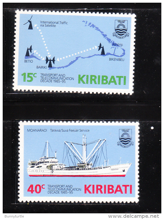 Kiribati 1985 Transport & Telecommunications Decade MNH - Kiribati (1979-...)