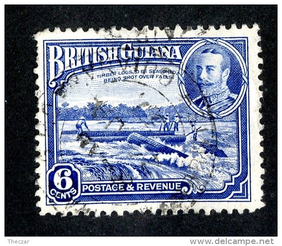 383 X)  Br. Guiana -1934  SG# 292  (o)  Sc214 Cat. £6.50 - Guyane Britannique (...-1966)