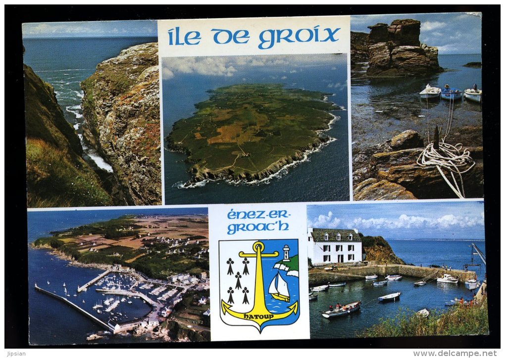 Cpm  Du 56  L´ Ile De Groix -- énez Er Groac'h --  Ses Sites Touristiques   6ao4 - Groix