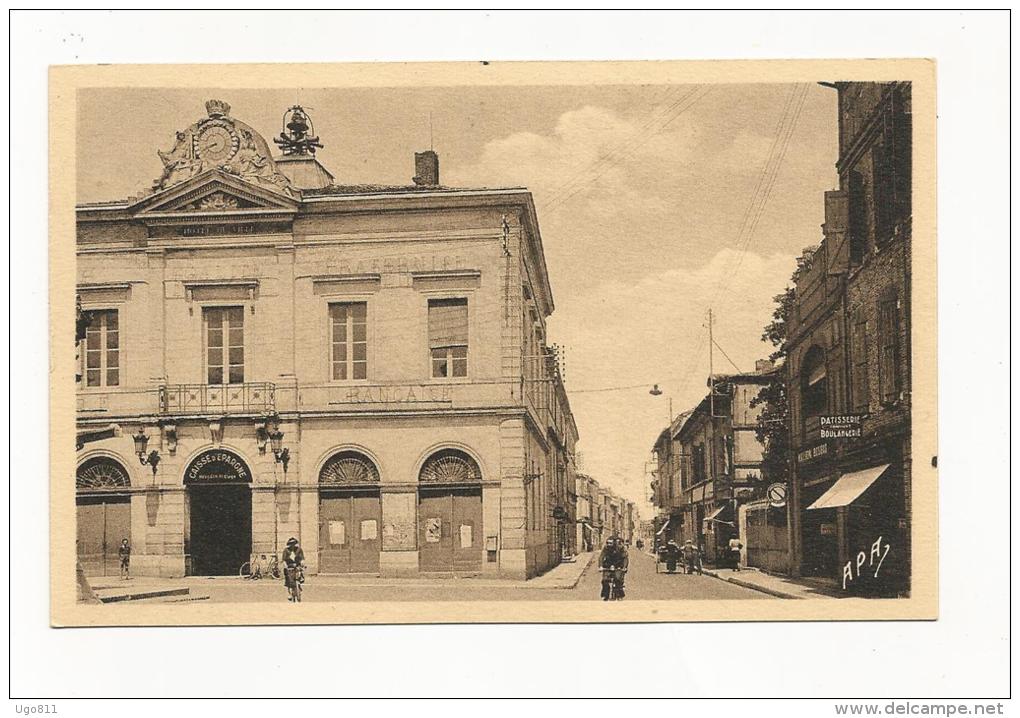 6.  CASTELSARRASIN   -  Rue De La Fraternité Et La Mairie - Castelsarrasin