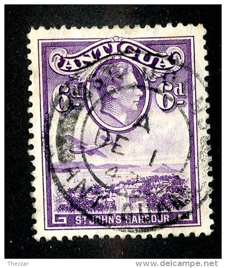 443x)  Antigua 1938  SG#104  (used)  Catalogue  £1.00 - 1858-1960 Kronenkolonie