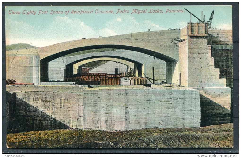 Panama Canal - Three Eighty Foot Spans Of Reinforced Concrete, Pedro Miguel Locks - Panama