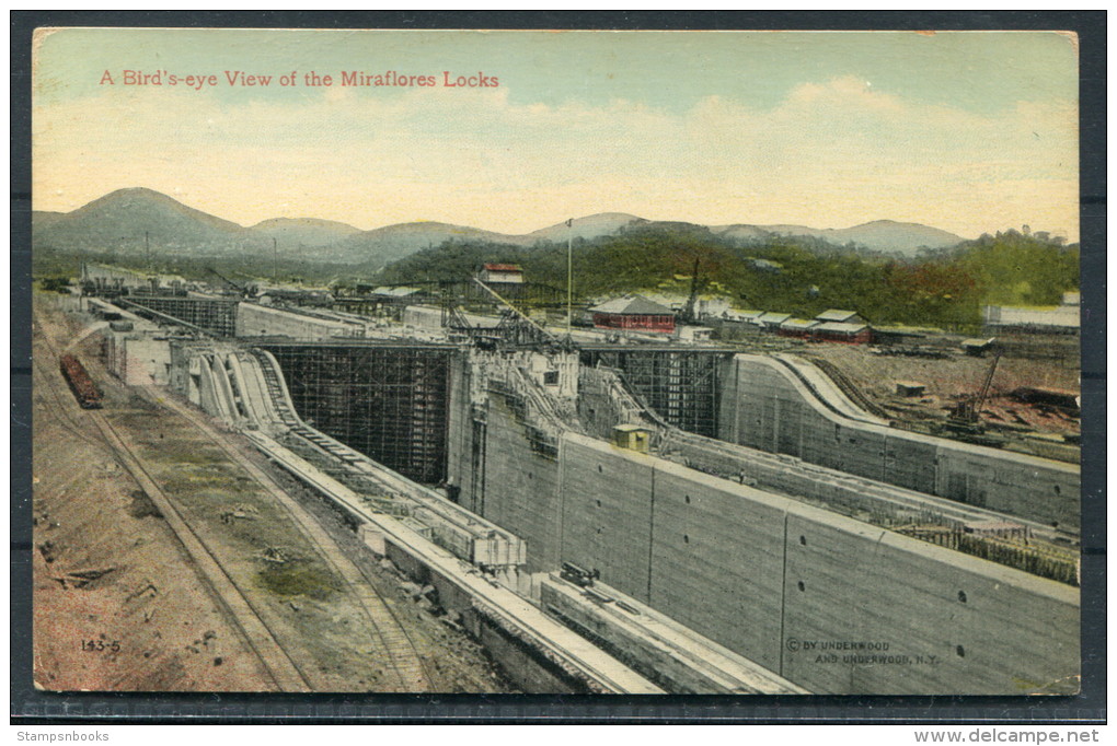 Panama Canal -  A Bird's Eye View Of The Miraflores Locks - Panama