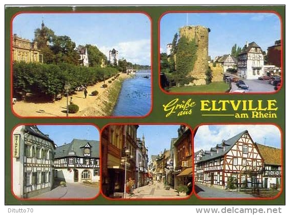 Eltville - Am Rhein - Formato Grande Viaggiata - Eltville