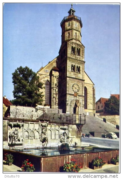 Schwaebisch Hall - St.michaelskirche - Formato Grande Non Viaggiata - Schwäbisch Hall