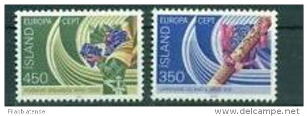 1982 - Islanda 531/32 Europa ---- - Neufs