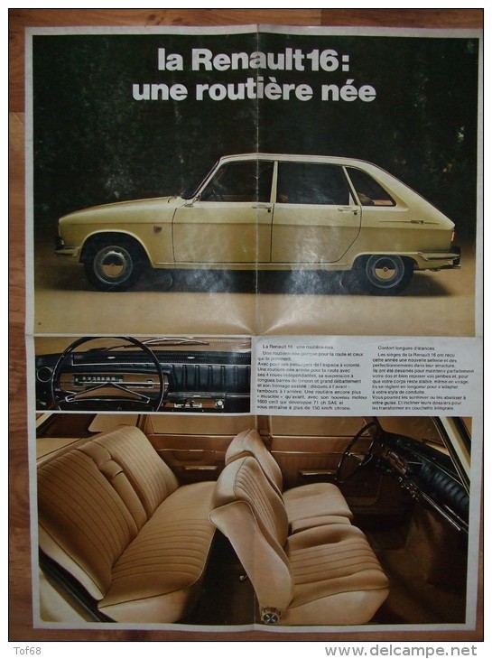 Poster Renault 16 - Cars