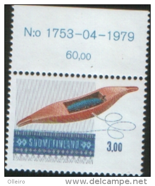 Finlandia - Finland 1979 Arte Popolare Spola E Tessuto "ranu"  1v Complete Set ** MNH - Unused Stamps