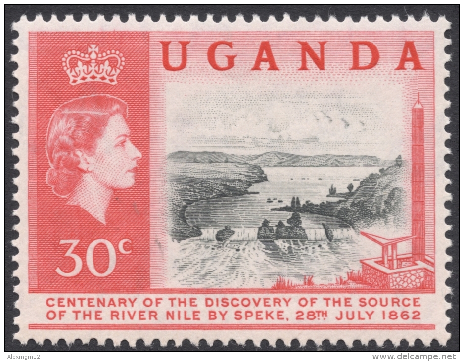 Uganda, 30 C. 1962, Sc # 79, MNH - Uganda (...-1962)