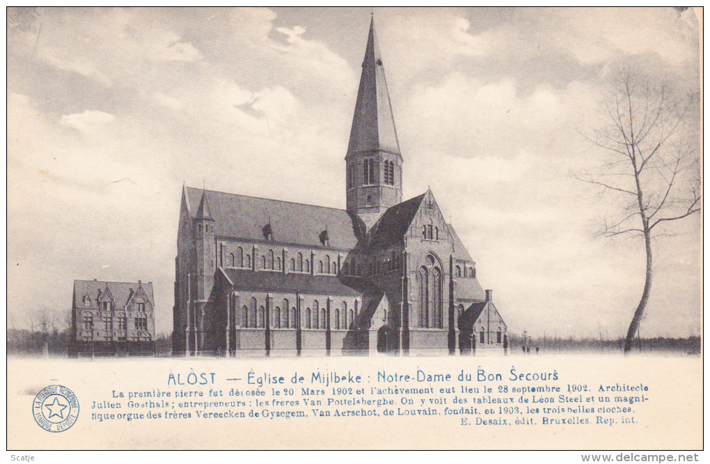 Alost. - église De Mijlebeke - Aalst