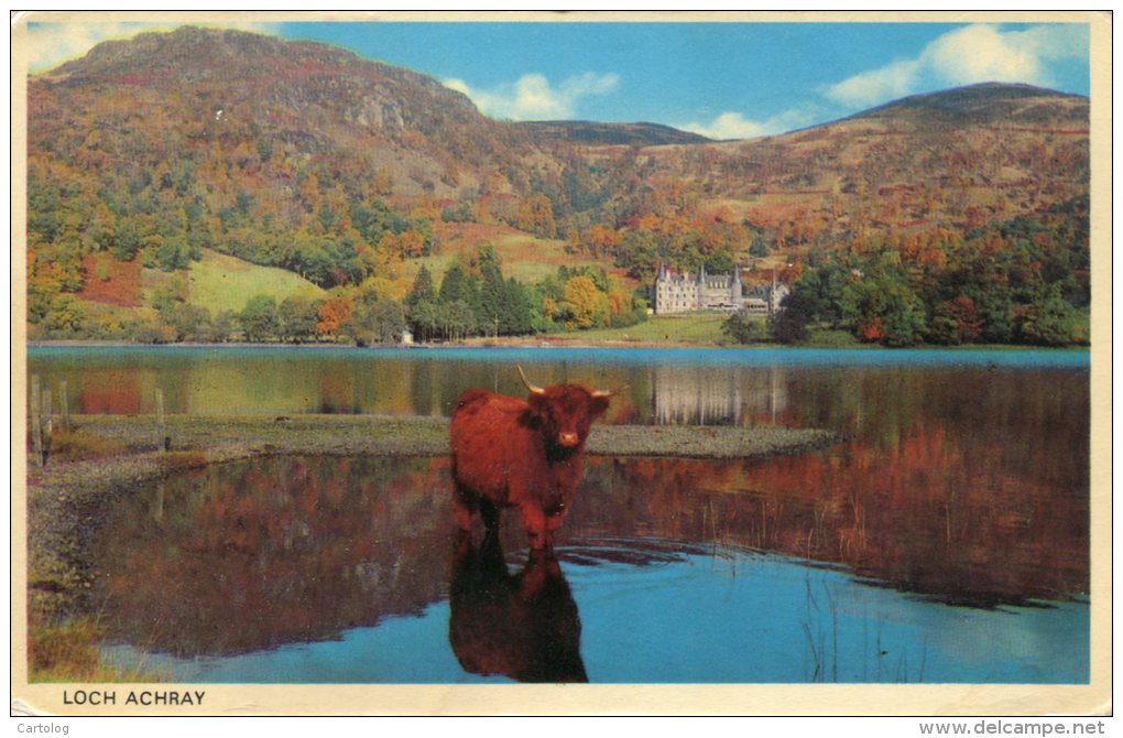 Loch Achray Looking Towards The Trossachs Hotel - Stirlingshire