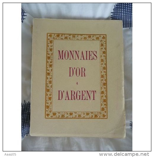 Monnaies D´or Et D´argent - Literatur & Software