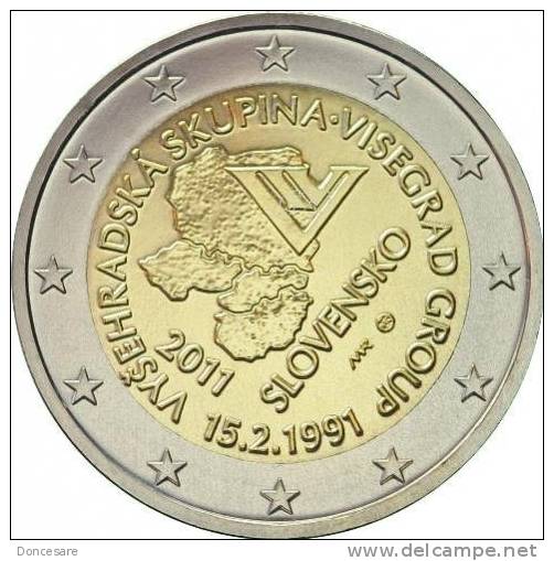 ** 2 EURO COMMEMORATIVE SLOVAQUIE 2011 PIECE NEUVE ** - Eslovaquia