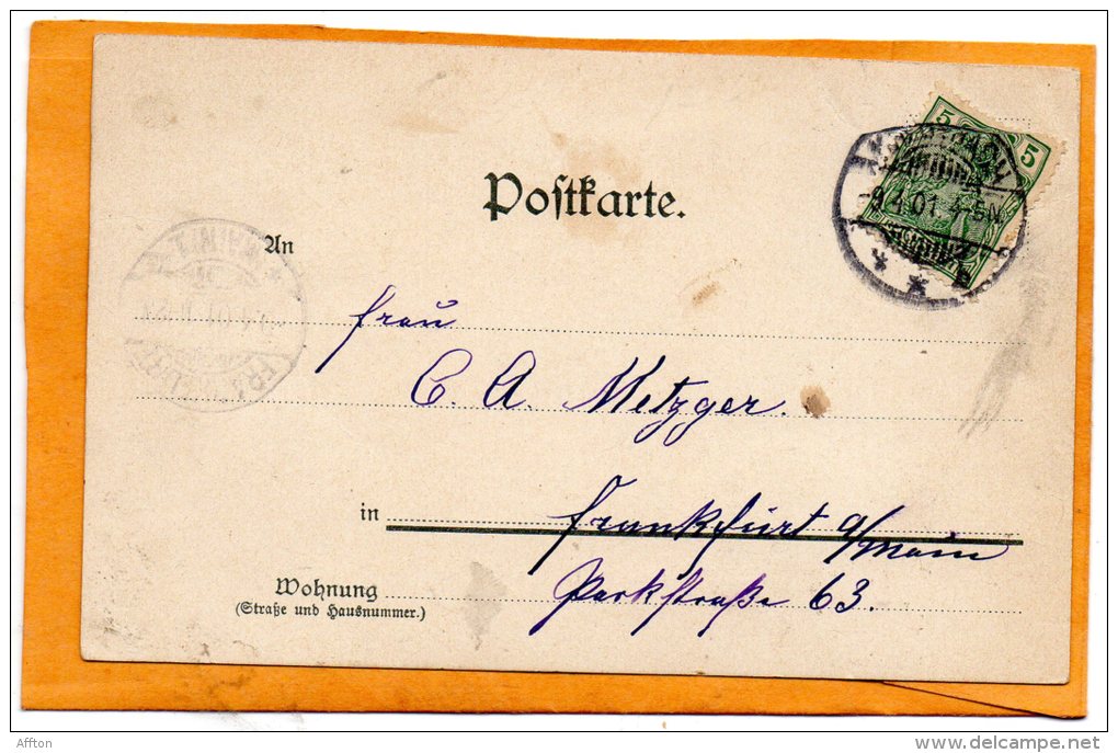 Rheingrafenstein 1900 Postcard - Bad Muenster A. Stein - Ebernburg