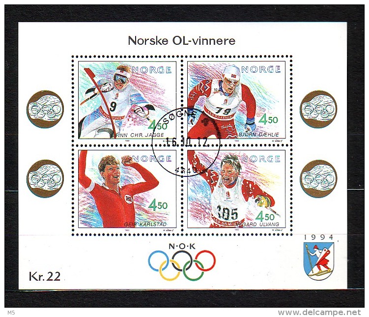 NORWAY - OLIMPIC GAMES LILEHAMMER 1994. - BL 19 - Hiver 1994: Lillehammer
