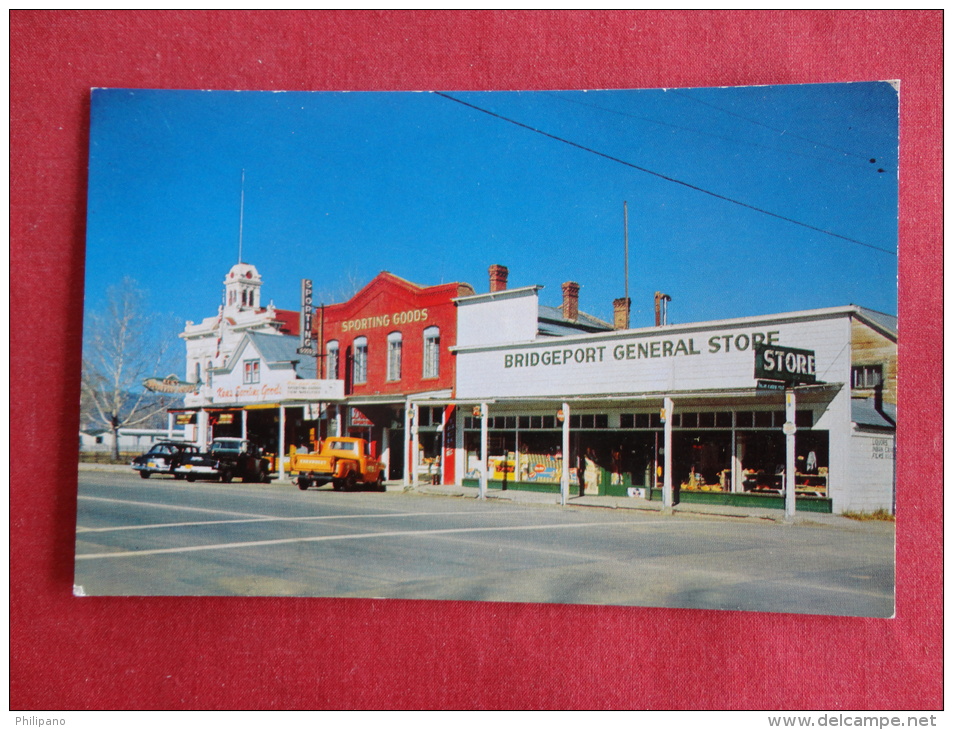 Bridgeport Ca   General Store Classic Auto  Not Mailed  Ref 1058 - Other & Unclassified