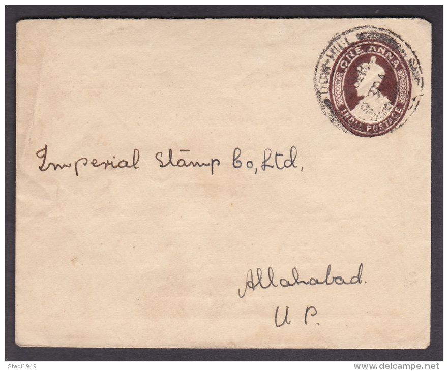 Letter DOW HILL ALLAHABAT INDIA 1929 (553) - Briefe