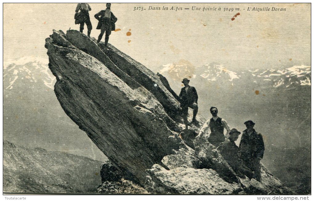 CPA 05 DANS LES ALPES UNE POINTE A 3049 M L AIGUILLE DORAN - Altri & Non Classificati