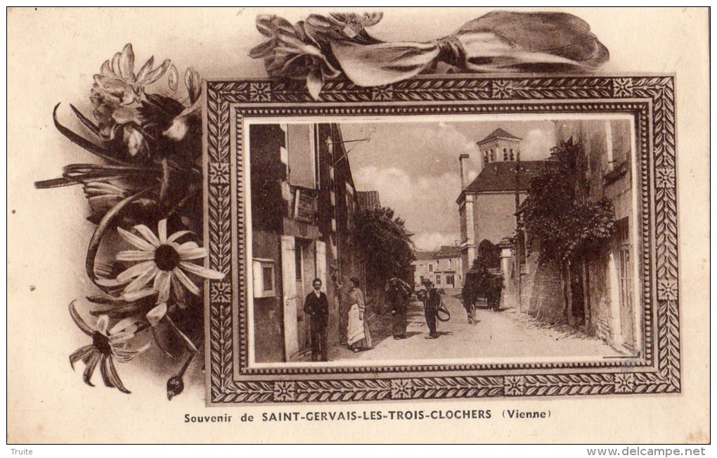 SOUVENIR DE SAINT-GERVAIS-LES-TROIS-CLOCHERS - Saint Gervais Les Trois Clochers