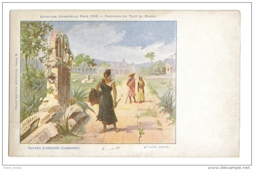 Ruines D'Angkor Exposition Universelle Paris - Non Classés