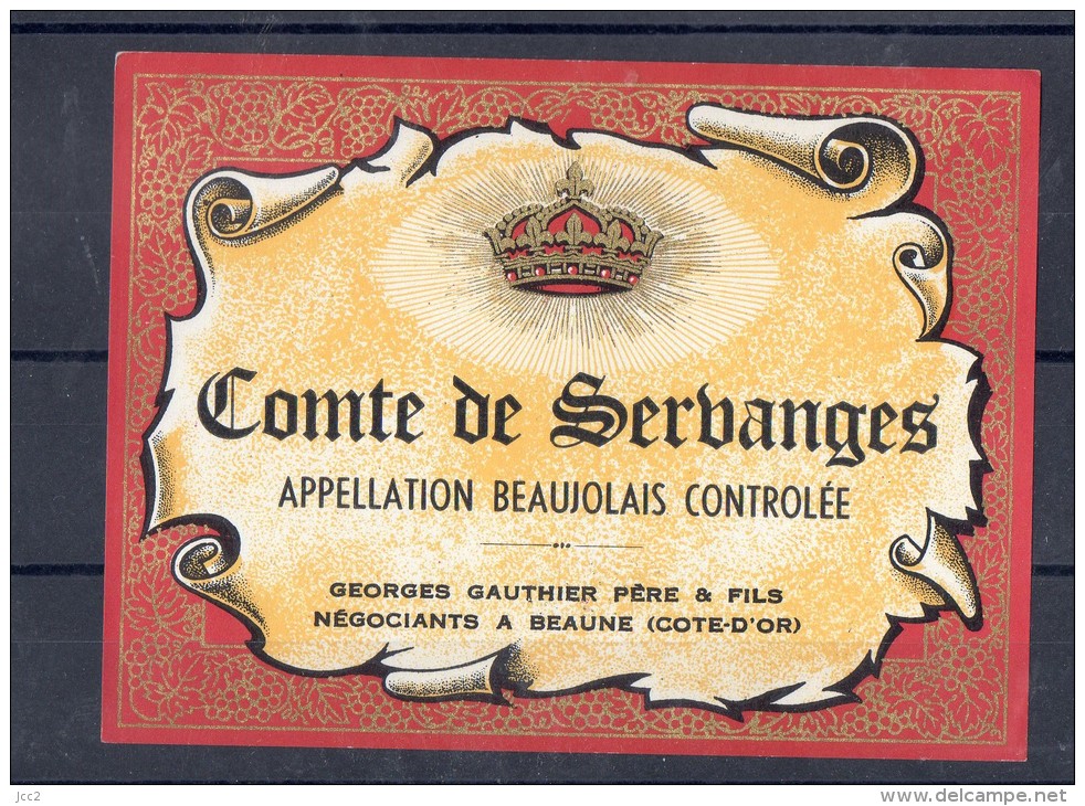 BEAUJOLAIS - Comte De Serbanges - Beaujolais