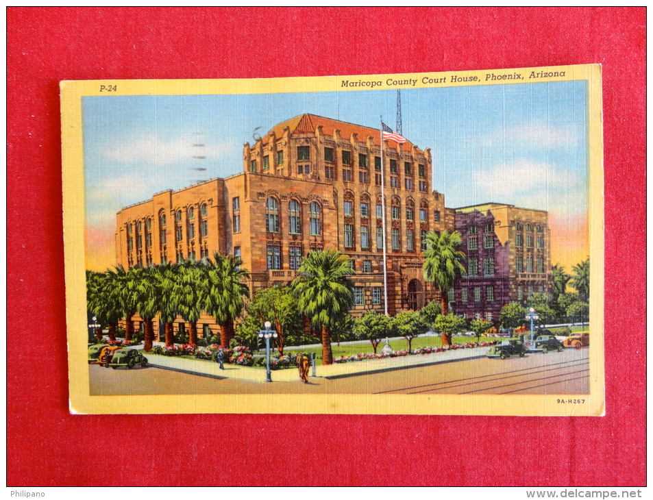 - Arizona > Phoenix  Maricopa County Court House  1952 Cancel   Ref 1059 - Phoenix