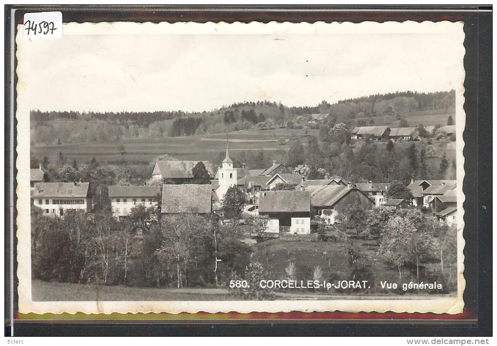 DISTRICT D´ORON /// CORCELLES LE JORAT - TB - Corcelles-le-Jorat