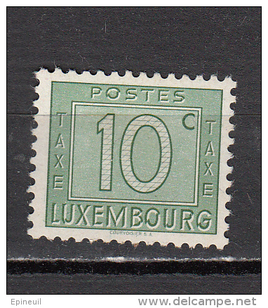 LUXEMBOURG * N° YT TAXE 24 - Strafport