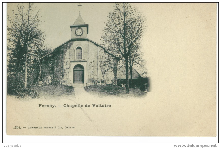 CP DP01 Fernay Chapelle De Voltaire - Ferney-Voltaire