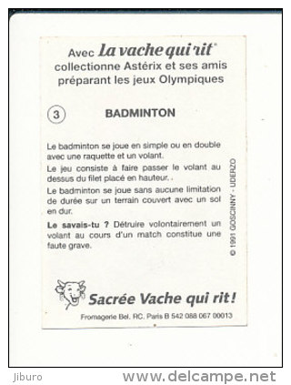 Autocollant Sticker / Badminton / Humour Jeux Olympiques Astérix Sport  // IM 5/327 - Autocollants