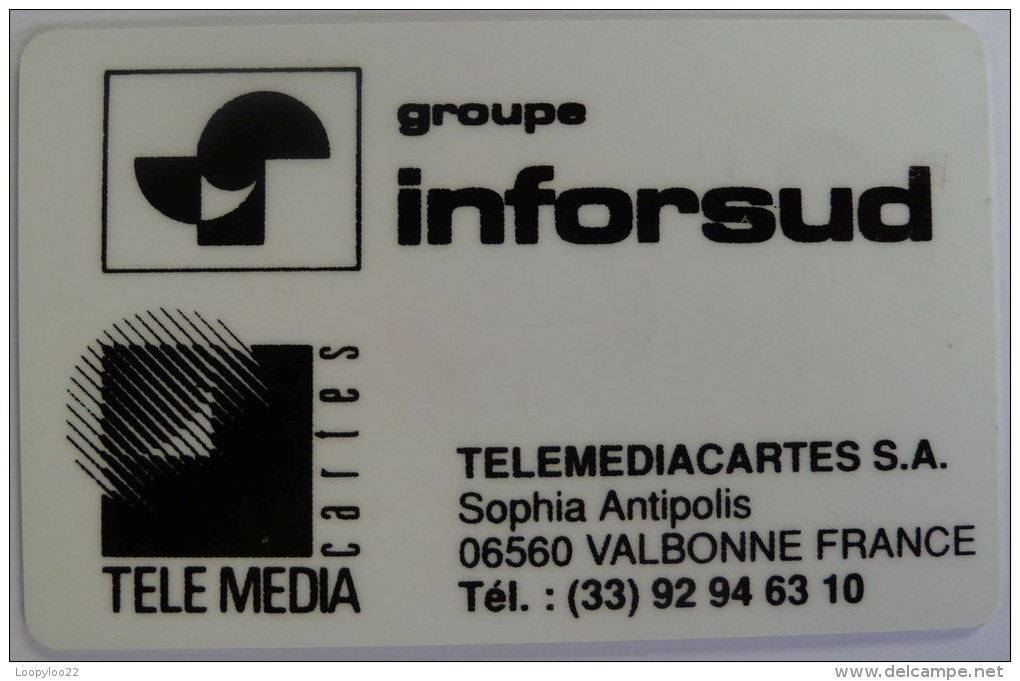 FRANCE - Telemediacartes S.A - Ordicam - Test / Demo Smart Card - Bull - Phonecards: Internal Use