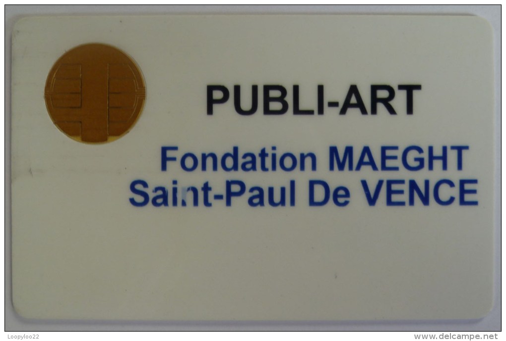 FRANCE - Telemediacartes S.A - Publi-Art - Test / Demo Smart Card - Bull - Internes