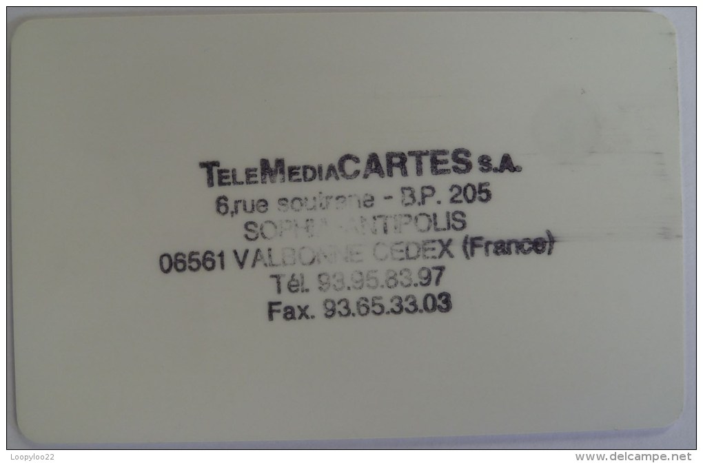 FRANCE - Telemediacartes S.A - Publi-Art - Test / Demo Smart Card - Bull - Internes