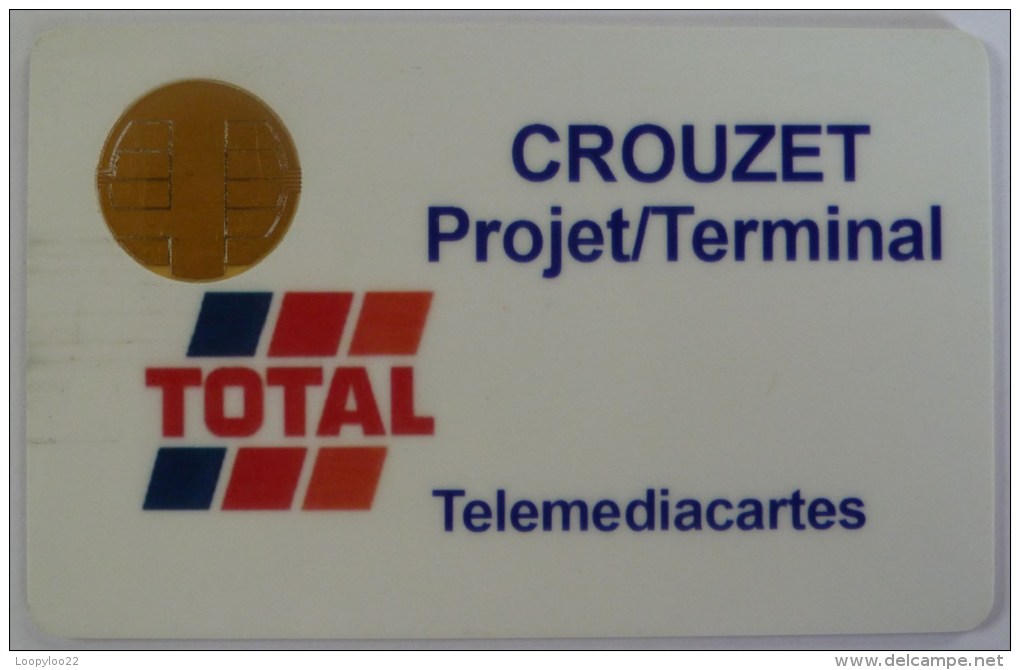 FRANCE - Telemediacartes S.A - Total - Crouzet - Test / Demo Smart Card - Bull - Internas