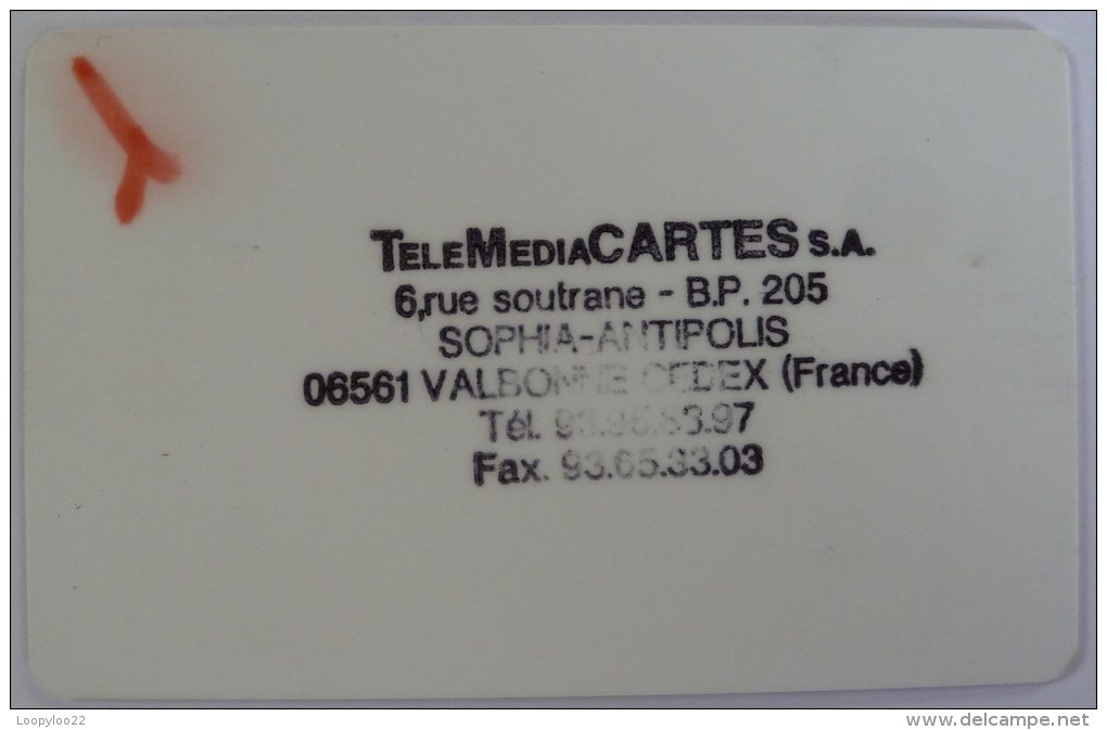 FRANCE - Telemediacartes S.A - Total - Crouzet - Test / Demo Smart Card - Bull - Phonecards: Internal Use