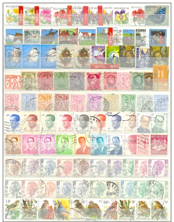 Belgie - Belgique - Z-1151 - 100  Zegels-timbres -  0,40 Euro - Collections