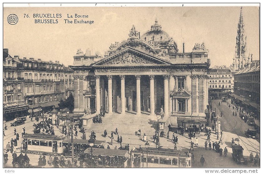 Bruxelles La Bourse Neuve / Unused TTB - Nahverkehr, Oberirdisch