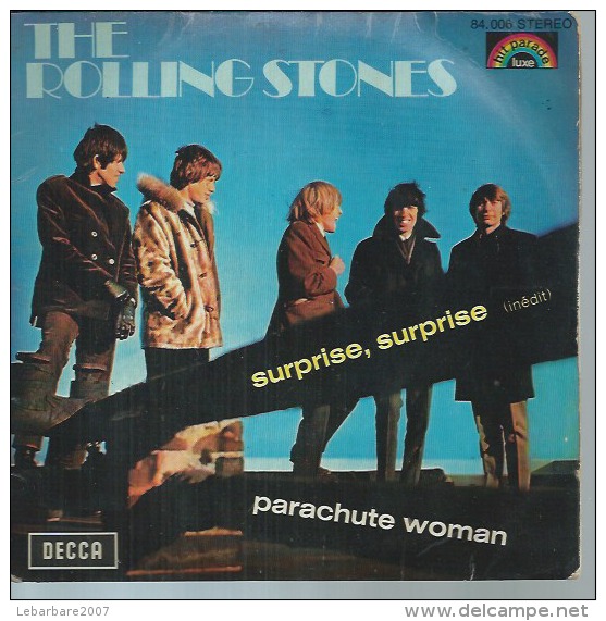 45 Tours SP - THE ROLLING STONES - DECCA 84006  " SURPRISE, SURPRISE " + 1 - Andere - Engelstalig