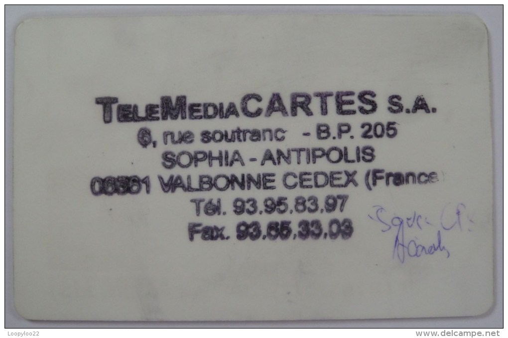 FRANCE - Telemediacartes S.A - UAPASSISTANCE - Test / Demo Smart Card - Bull - Internas