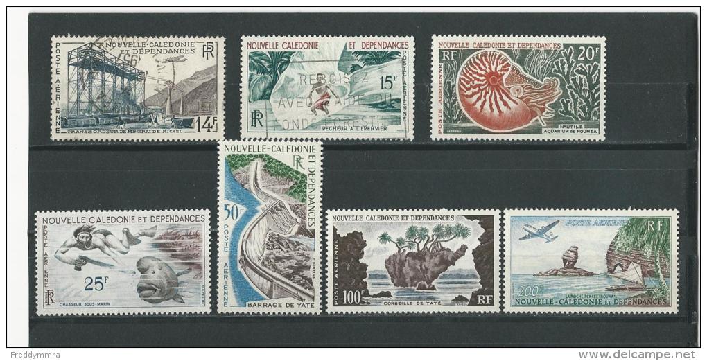 Nouvelle-Calédonie: PA 66/ 72 */ Oblit - Unused Stamps