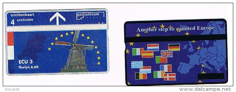 OLANDA (NETHERLANDS) -  PTT TELECOM  L&G -   1993 ECU NEDERLAND    -  MINT -  RIF. 4929 - Timbres & Monnaies