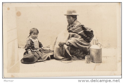 BOLIVIE FEMME Et ENFANT - Bolivia