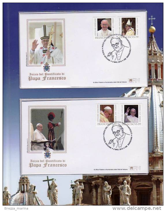 NUOVO - VATICANO - 2013 - Inizio Pontificato Papa Francesco - Folder - Nuevos