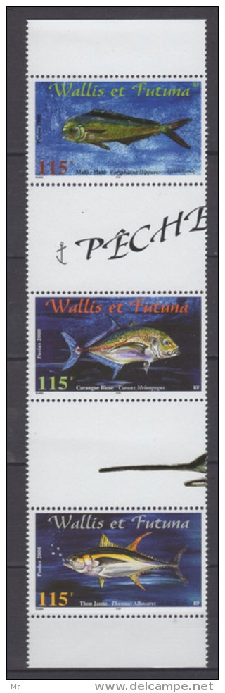 Wallis Et Futuna  N° 543 / 545 Luxe ** - Unused Stamps